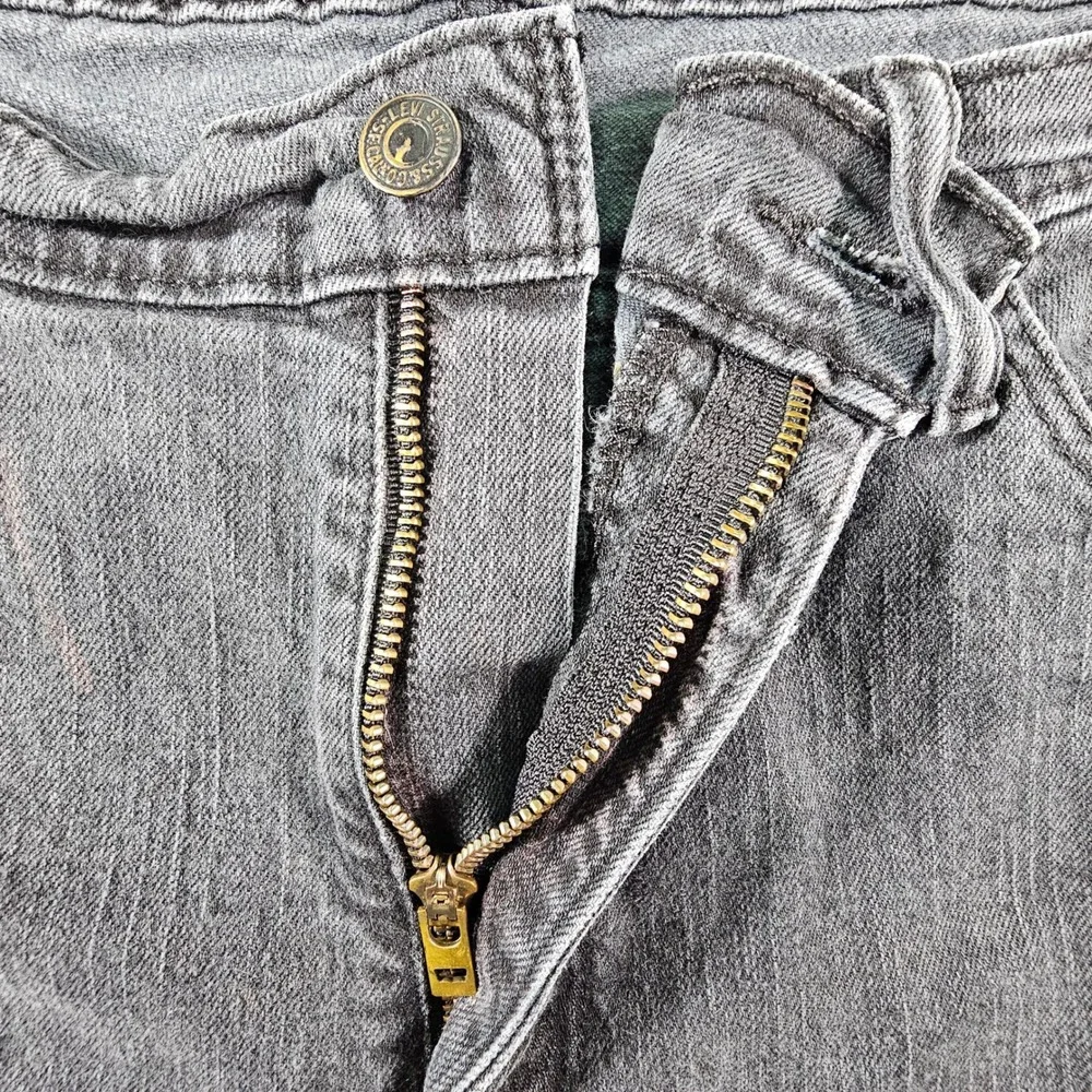 Levi's 511 Slim Fit Jeans 38x30 Faded Black Charcoal 04511-4406 Denim Mens Pants